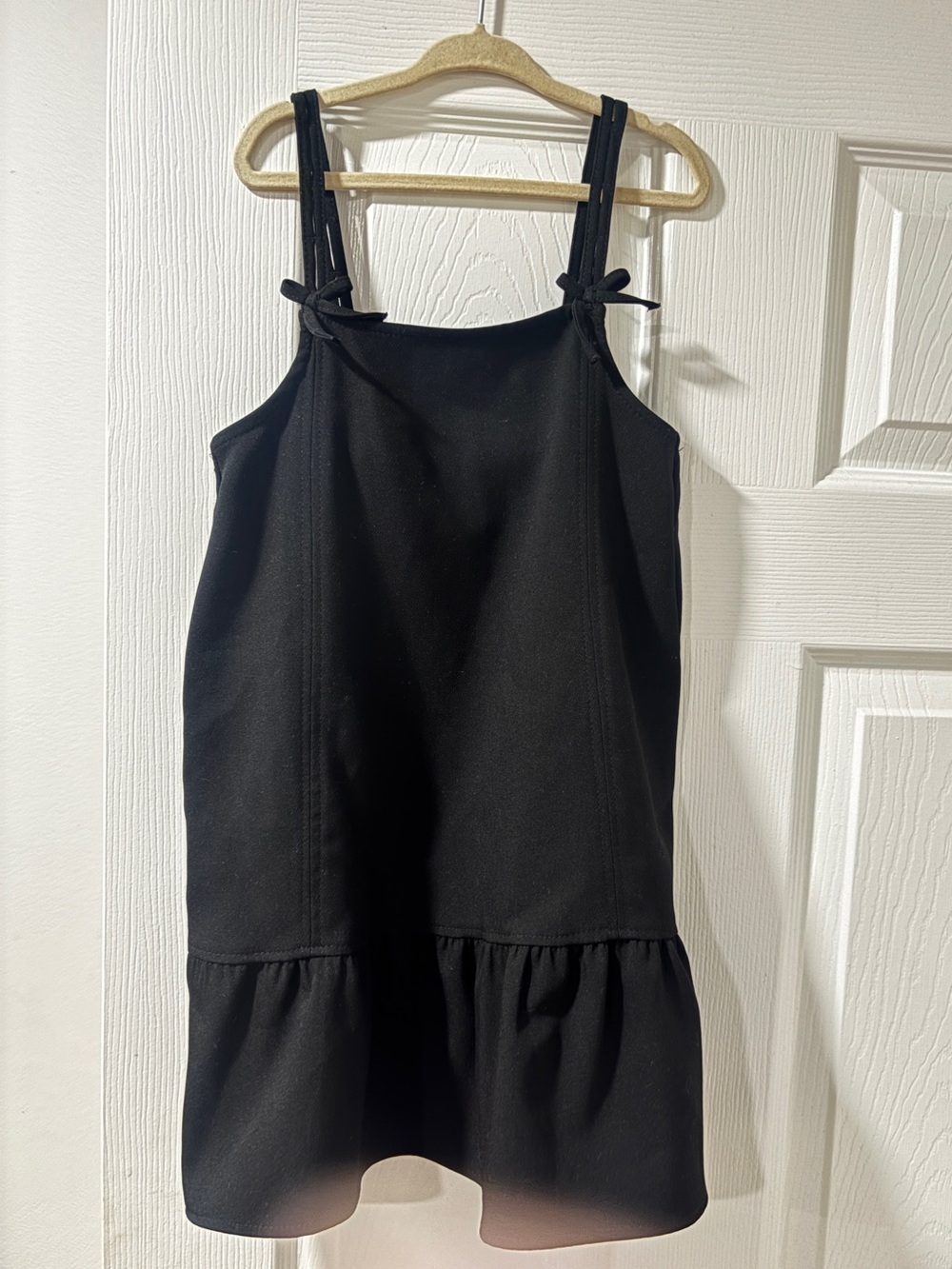 Zara Girls Black Dress Size 6 NWT